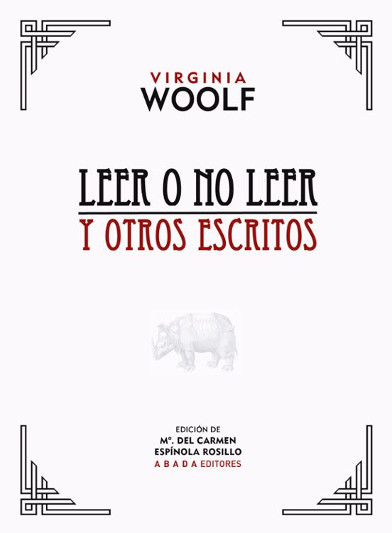 Leer o no leer y otros escritos 3