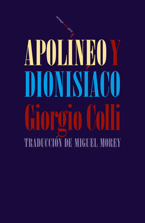 Apolíneo y dionisíaco 1