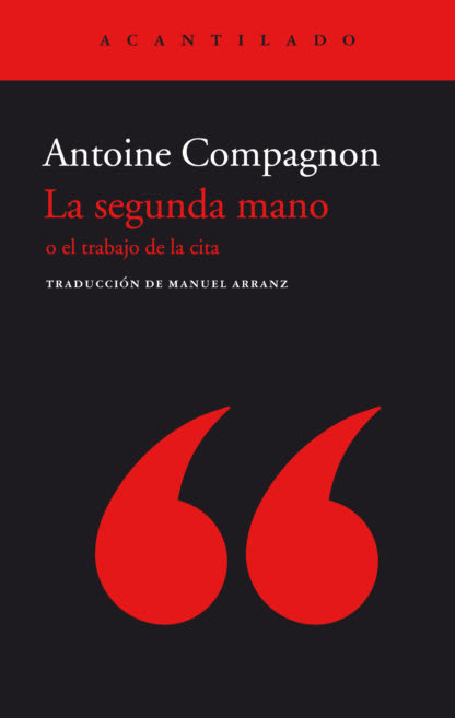 La segunda mano o el trabajo de la cita 1