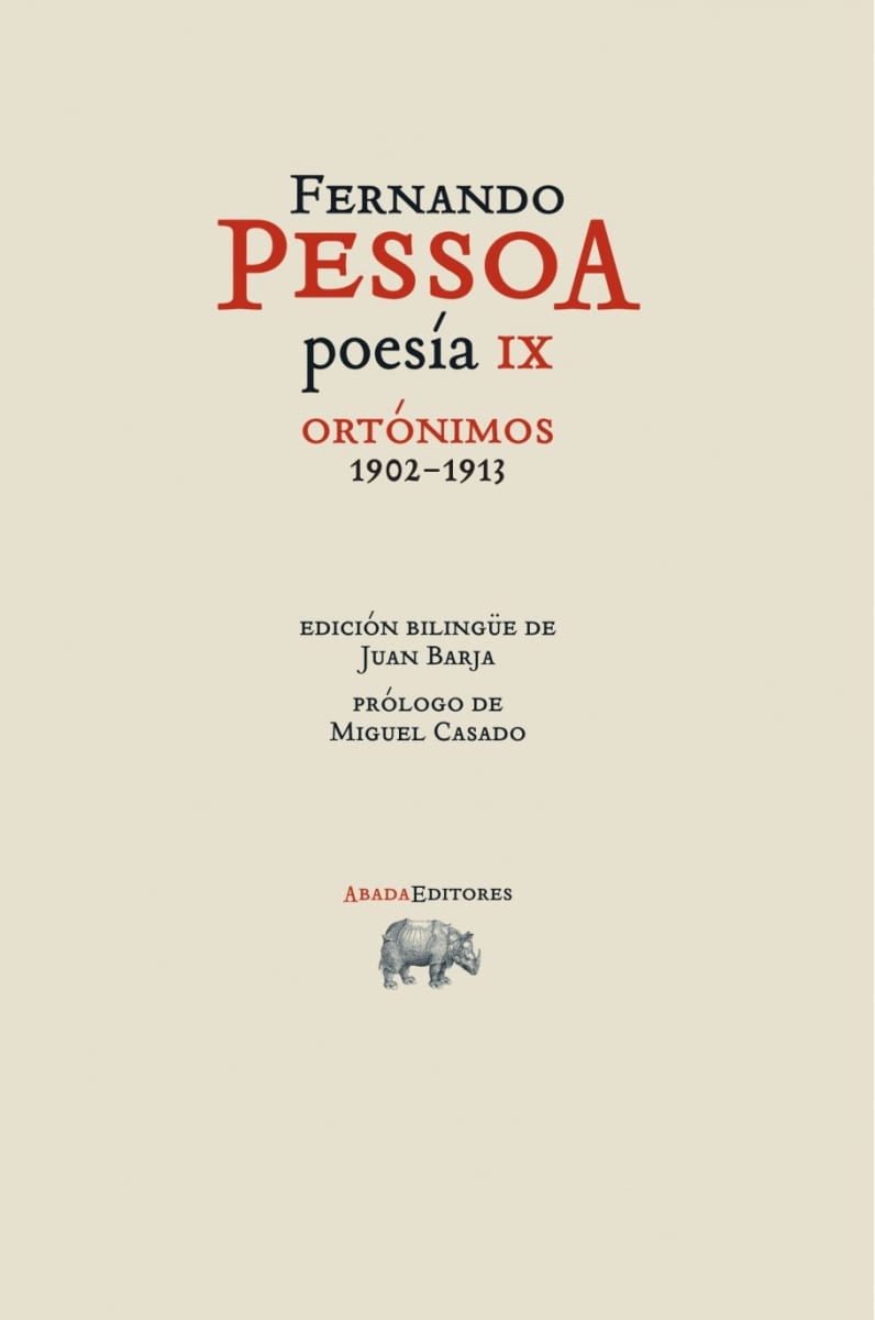 Poesía XI. Ortónimos1