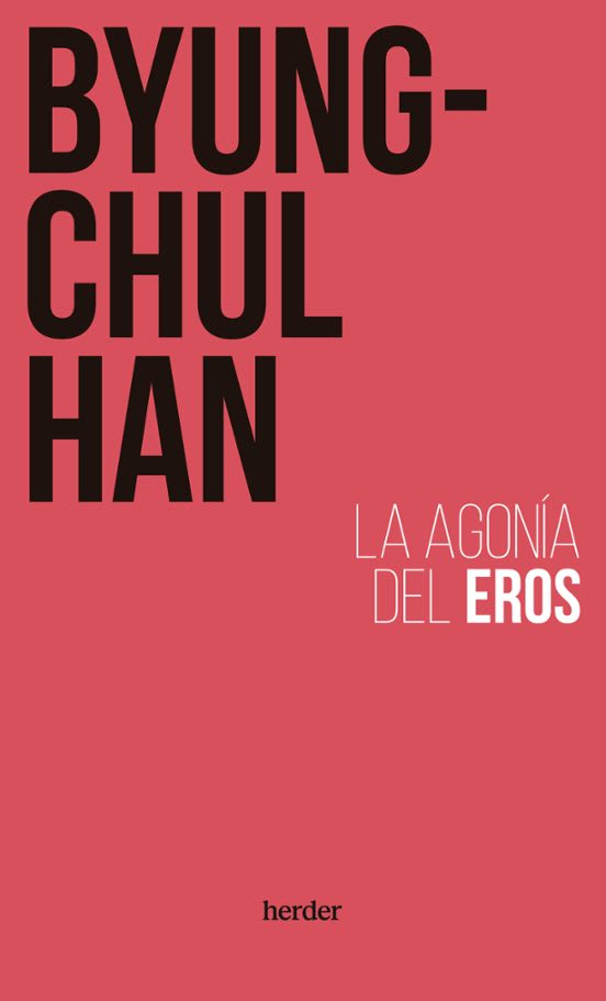 La agonia del eros 1