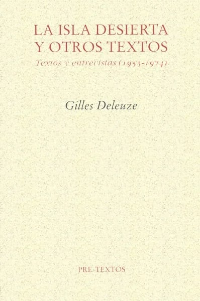 La isla desierta y otros textos1