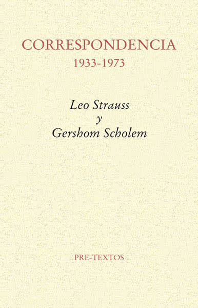 Correspondencia Strauss - Scholem1