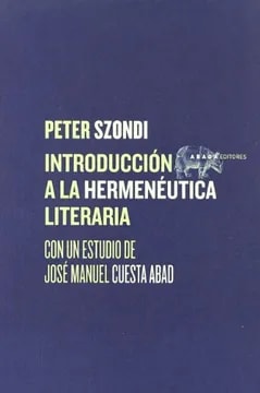 Introducción a la hermenéutica literaria1