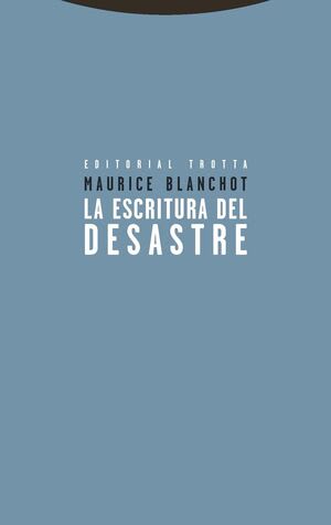 La escritura del desastre1
