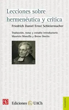 Lecciones sobre hermeneutica y critíca1