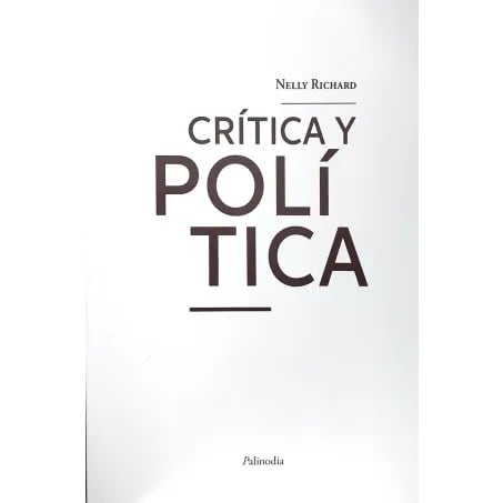 Crítica y política1
