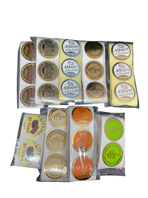 ETIQUETAS AUTOADHESIVAS 100 UNID