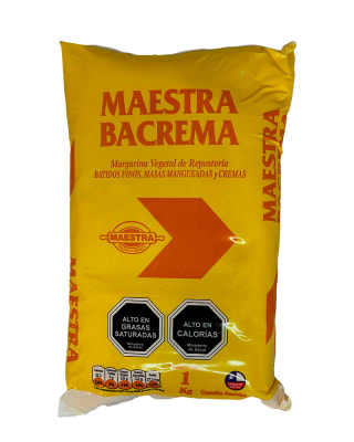 MARGARINA VEGETAL MAESTRA BACREMA