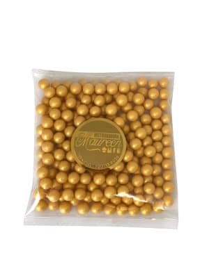 MOSTACILLA PERLAS DORADA 8 MM 100 GR