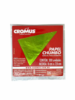 PAPEL BOMBOM INDIVIDUAL VERDE CITRICO