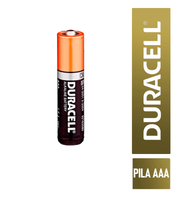 Pilas duracel AAA
