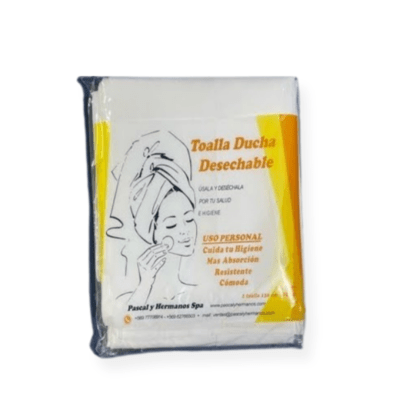 Toalla Ducha Desechable 130x65 cm
