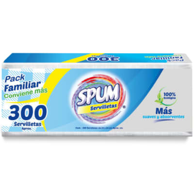 Servilletas Spum Pack Familiar