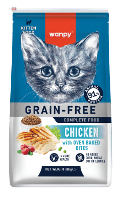 ALIMENTO COMPLETO GRAIN FREE: KITTEN– CAT - CHICKEN 8 Kg.