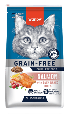 ALIMENTO COMPLETO GRAIN FREE: ADULT – CAT - SALMON 8 Kg.