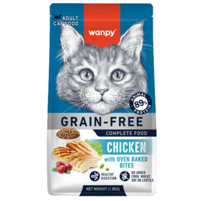 ALIMENTO COMPLETO GRAIN FREE: ADULT – CAT - CHICKEN 1,5 Kg.