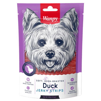 SOFT DUCK JERKY STRIP 100 gramos 