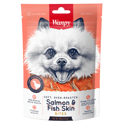 SALMON & FISH SKIN 100 gramos 