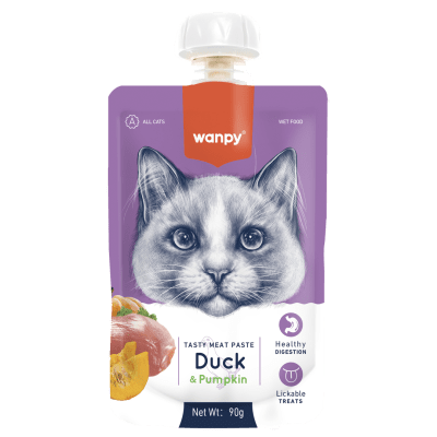 TASTY MEAT PASTE: DUCK + PUMPKIN 90 gramos 