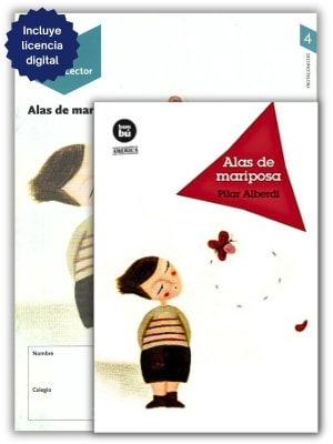 ALAS DE MARIPOSA +  CUADERNO DE ACTIVIDADES