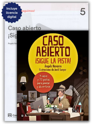 CASO ABIERTO ¡SIGUE LA PISTA! + CUADERNO DE ACTIVIDADES