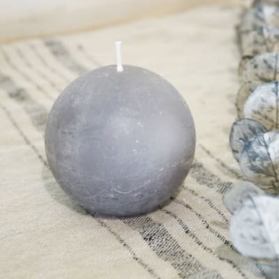 Vela esfera de color (scented candle)
