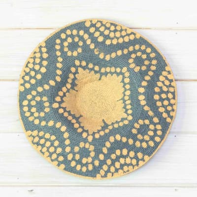 Plato decorativo de pared colores pasteles