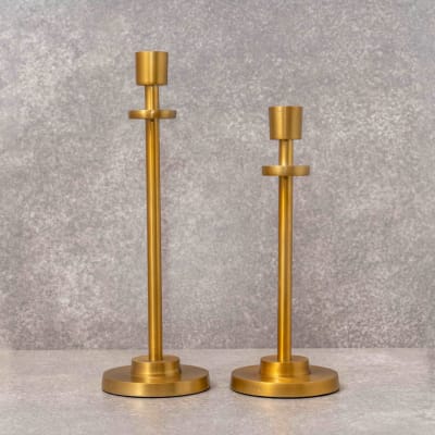 Candelabro Dorado
