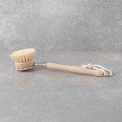 Cepillo para vajilla de madera