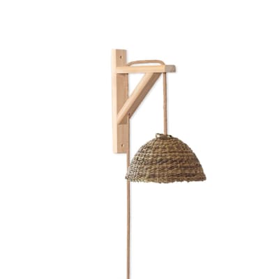 Lámpara Aplique Quilcha de Manila Talla S + Escuadra