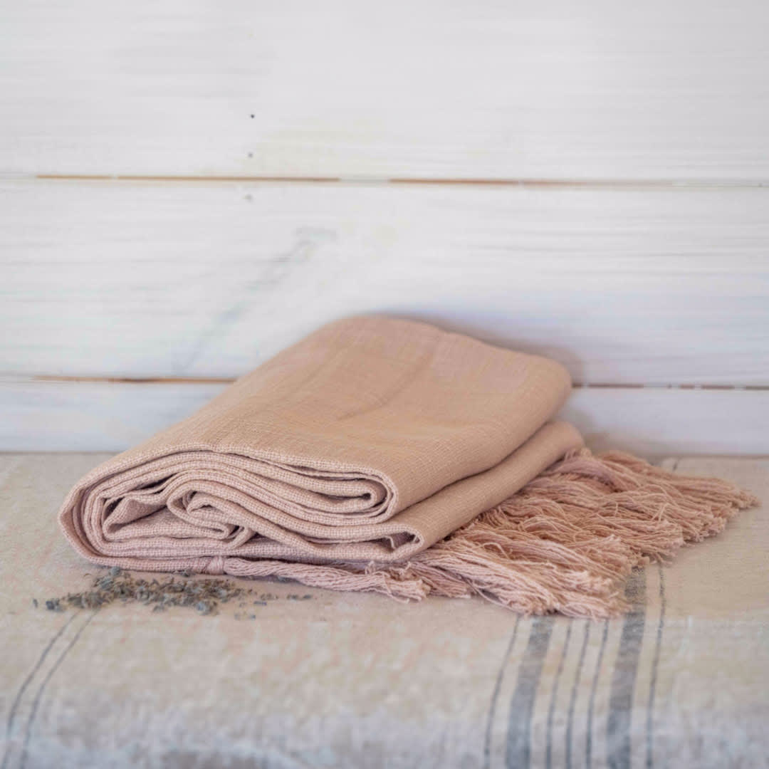 Manta/piecera rosada pálida1