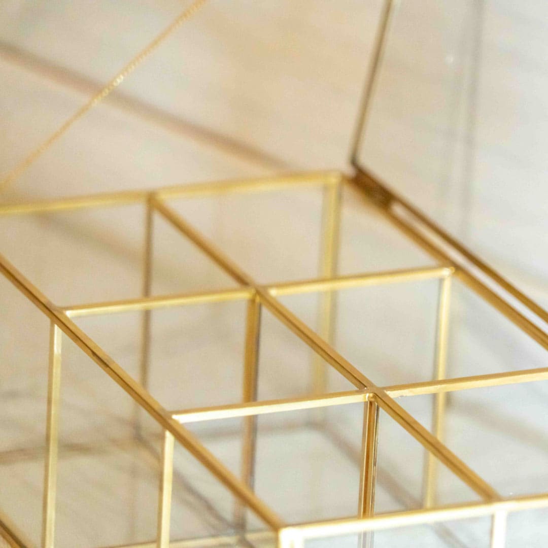 Caja organizadora de vidrio1