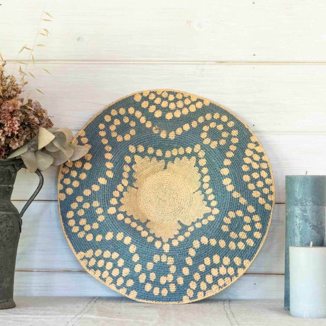 Plato decorativo de pared colores pasteles2