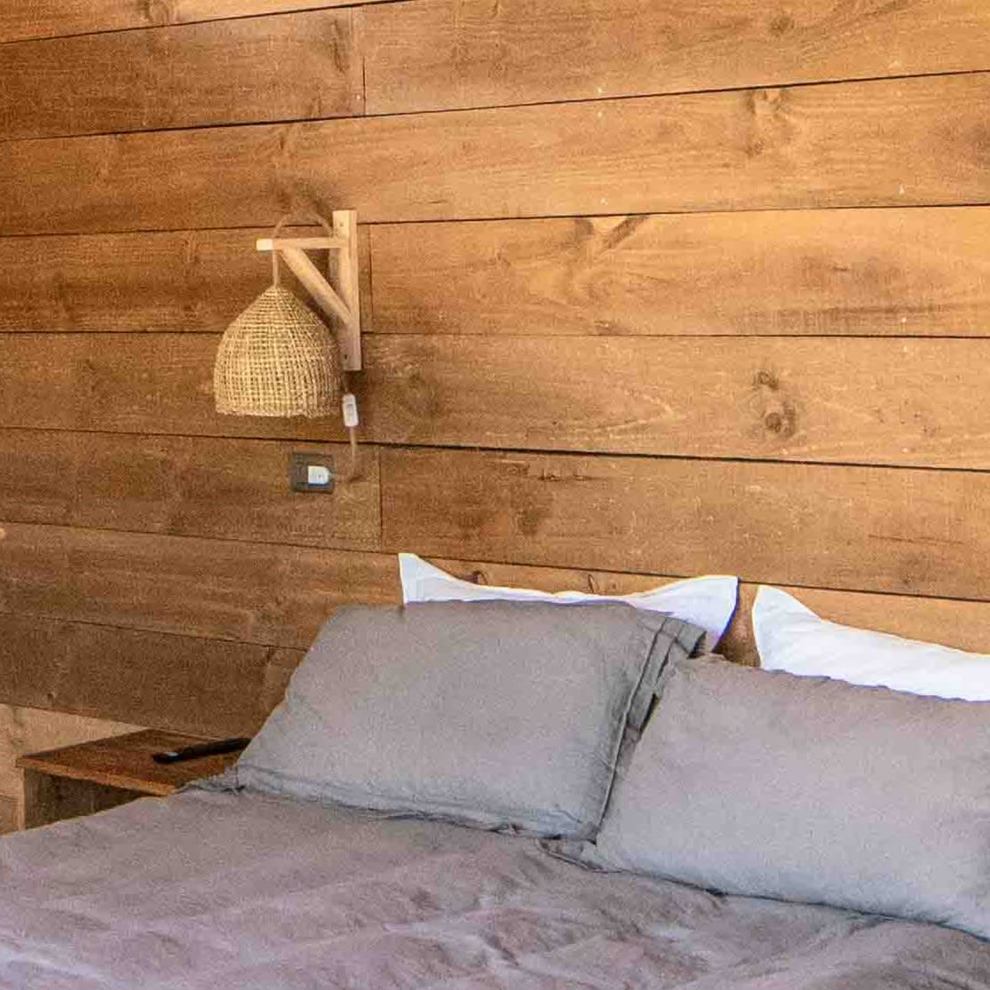 Lámpara Aplique Pajarera de Junquillo de Manila Talla S + Escuadra1