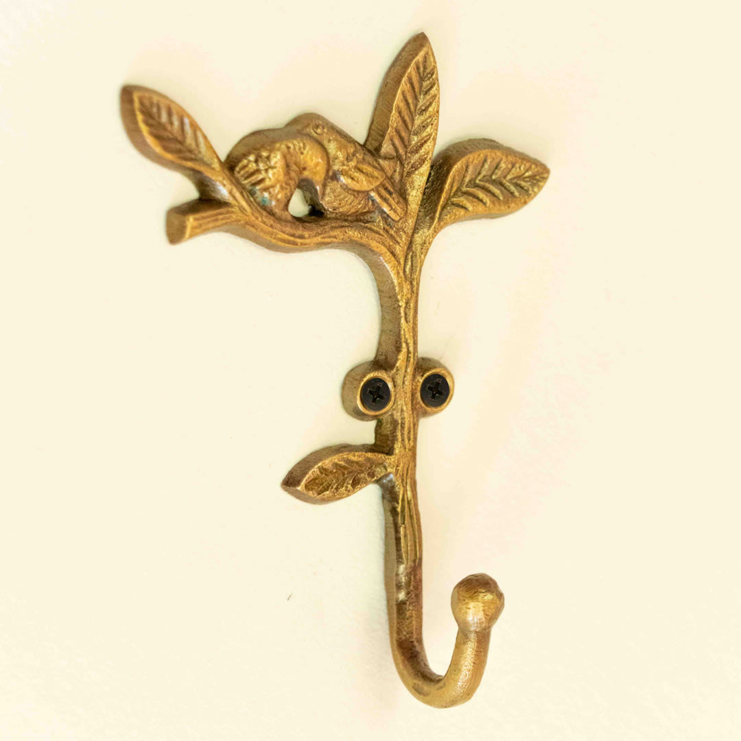 Colgador dos pajaritos en rama4