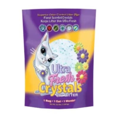 Arena ultra fresh crystals para gatos