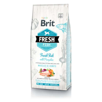 Brit Fresh Fish with Pumpkin Adult Large Muscles & Joints alimento para perro1