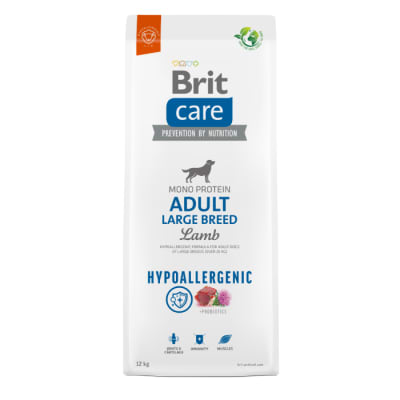 Brit Care Dog Adult Large Lamb Hypoallergenic alimento para perro1