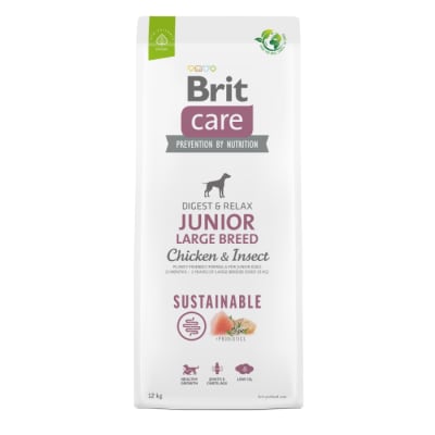 Brit Care Dog Chicken & Insect Junior Large alimento para perro1