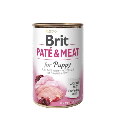 BRIT PATE MEAT PUPPY humedo para perros