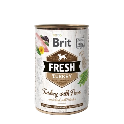 BRIT FRESH TURKEY WITH PEAS