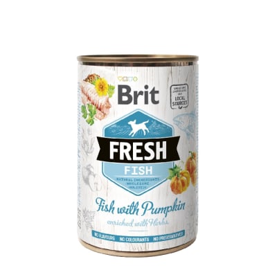 BRIT FRESH FISH WITH PUMPKIN húmeda para perros1