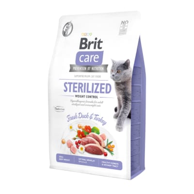 Brit Care Cat Sterilized Weight Control alimento para gato1