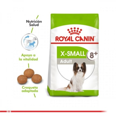 Royal canin x-Small adult 8+ alimento para perro
