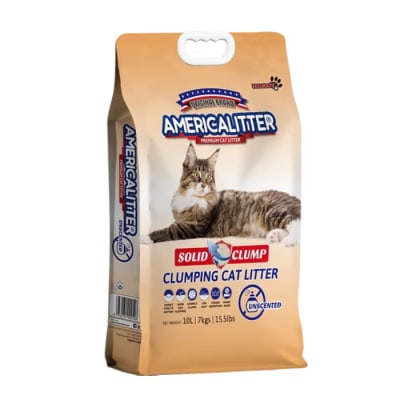 Arena para gatos AMERICA LITTER SOLID CLUMP ARENA