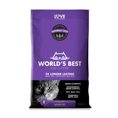 World's Best Cat Litter Multicat Lavanda
