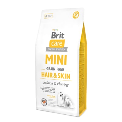 Brit Care Mini Hair & Skin Free alimento para perro1