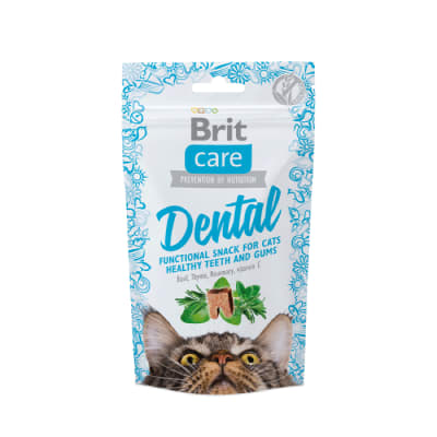 Brit Care Cat Snack Functional Dental Snack para gatos