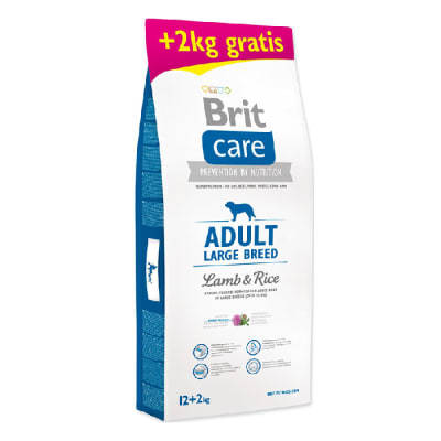 BRIT CARE DOG HYPOALLERGENIC ADULT LARGE BREED LAMB (12 KG + 2 KG GRATIS)1